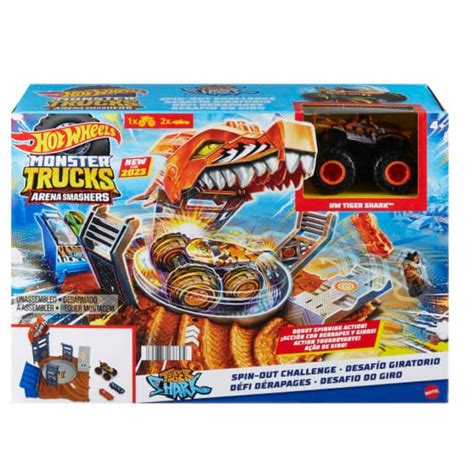 Hot Wheels Monster Trucks Arena Smashers Spin Out Challenge