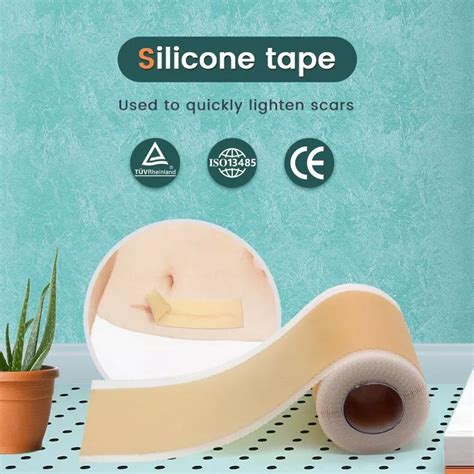 Medical Silicone Gel Adhesive Tape Dressing Wound Care Harmless Scar