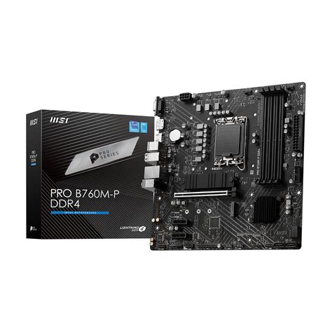 Msi Pro B760m P Ddr4 Carte Mère Ldlc