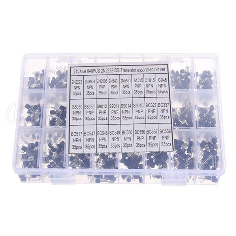 Pezzi Valori To Kit Assortimento Transistor Bc Bc