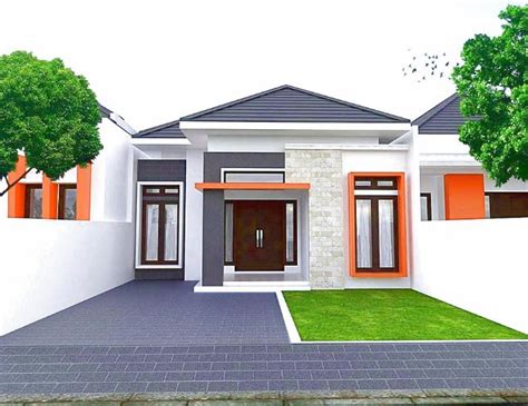 30 Contoh Desain Rumah Ukuran 7x9 Minimalis Desain Id