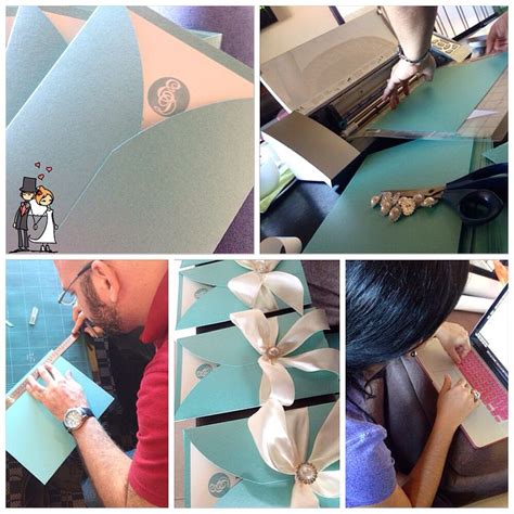 Proceso Creativo De Nuestras Invitaciones Tiffany Blue Emilio Dulce