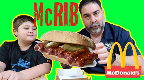 Mcdonald S Mcrib Is Back Nationwide For Review Chris Frezza