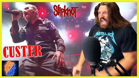 I HAVE A NEW PROBLEM Slipknot Custer LIVE REACTION YouTube