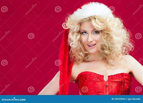 Belle Fille Sexy Blonde Photo Stock Image Du Baiser