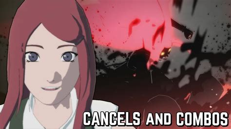 Kushina Uzumaki Cancels And Combos Naruto Ultimate Ninja Storm 4