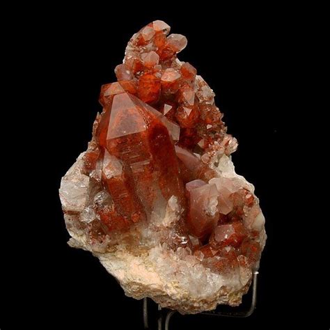 Red Phantom Orange River Quartz Crystal Cluster Crystal Spring