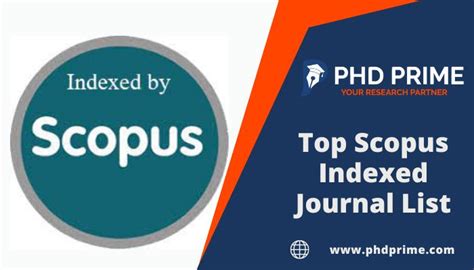 Latest Scopus Indexed Journal List Updated Research Guidance