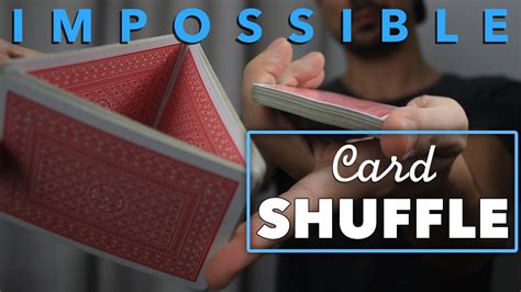 How To Shuffle The Cards Like A Magician Impossible Cardistry H₂o