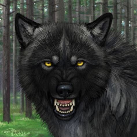 Art By Makangeni On Deviantart Wolf