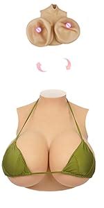 Oppaionaho Diy Inflatable Silicone Breast Forms Zzz Cup Realistic Fake