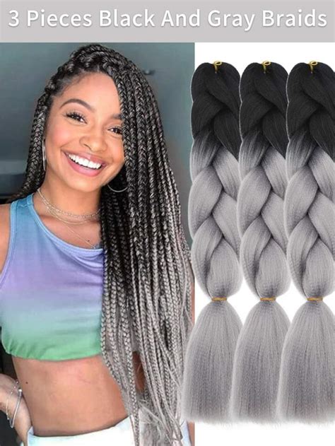 Dark Grey Ombre Hair