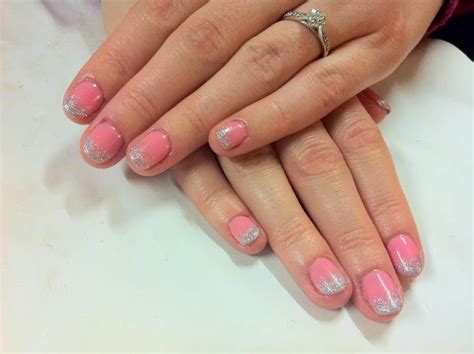 Brush Up And Polish Up Cnd Shellac Nail Art Gotcha Glitter Fade