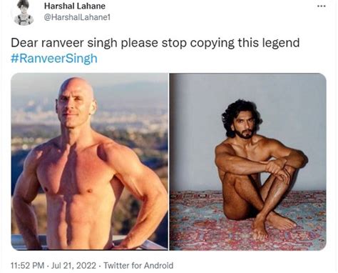 Ranveer Singh Nude Photoshoot Ranveer Did A Nude Photoshoot So People Started Making Memes