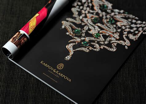 Identity for Karpov & Karpova jewellery on Behance