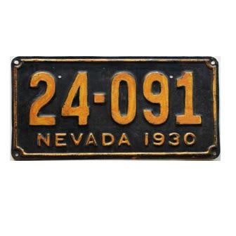 Nevada License Plates For Sale | Shop License Plates