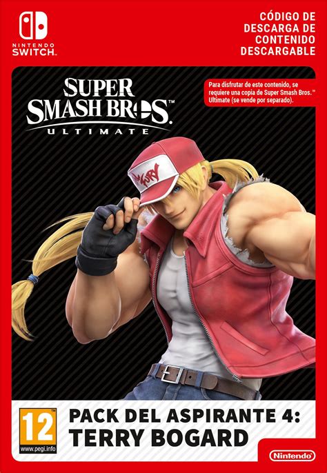 Super Smash Bros Ultimate Terry Bogard Challenger Pack Switch