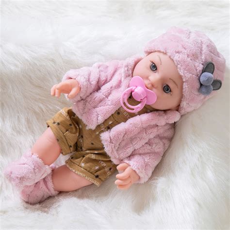 12inch Unfinished Fashion Dress Up Doll Vinyl Simulation Newborn Baby