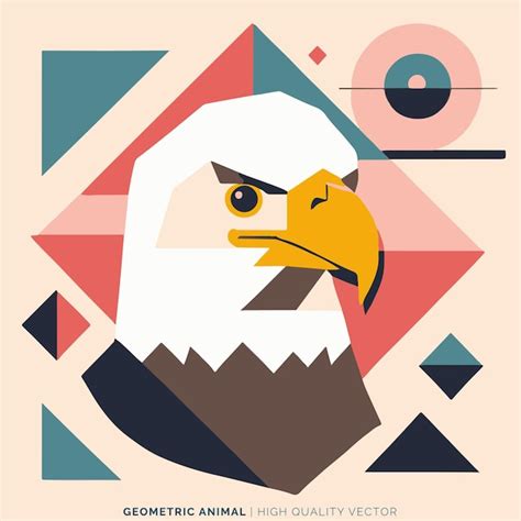 Premium Vector Geometric Animal Vector