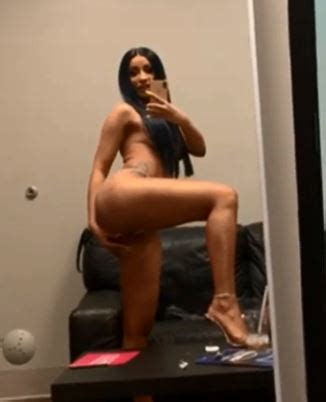 Cardi B Strips Fully Naked And Shows Off Her Privates In Very Graphic