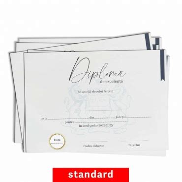 Diplome De Merit Si Excelenta Darko Print