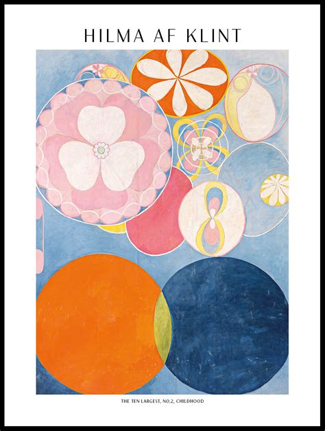 The Ten Largest No 2 By Hilma Af Klint Poster Posterton