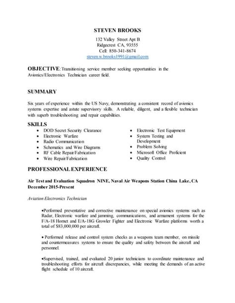 Brooks Resume Pdf