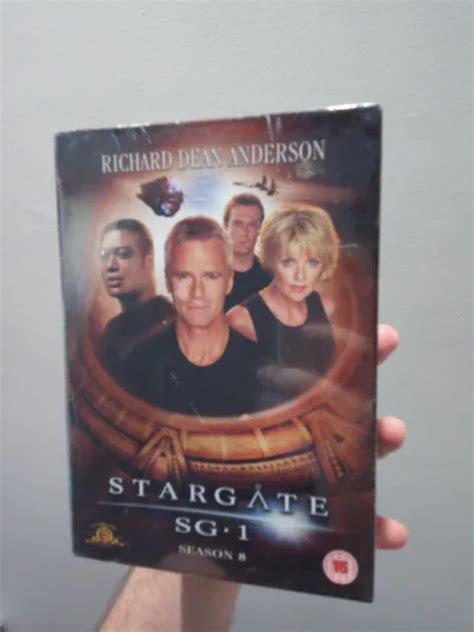 STARGATE SG 1 COMPLETE Eighth Season Series 8 DVD Box Set REGION 2 NEW