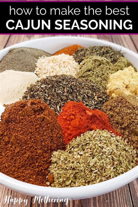 How To Make Cajun Seasoning Happy Mothering