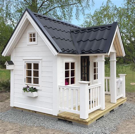 Playhouse And Playhouses From Swedish Playhouse Company Lektema Outside