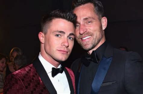 GAYS BIS O Ator Colton Haynes E Seu Marido O Florista Jeff Leathan