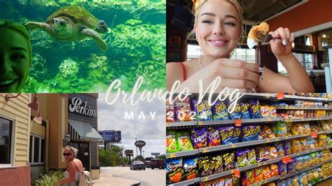 Orlando Vlog May 2024 Perkins Breakfast Walmart Sea World