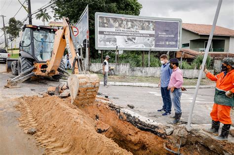 Rotta Acompanha Implantação De Nova Rede De Drenagem Profunda Na Zona