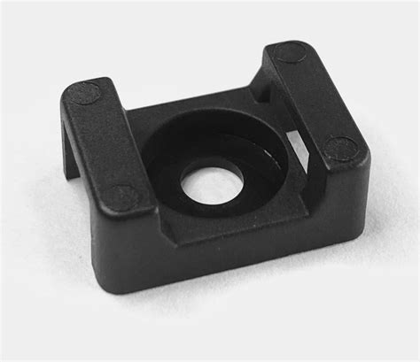 Bases Atornillable Color Negro Para Cincho 23mm Paq100pcs Meses Sin