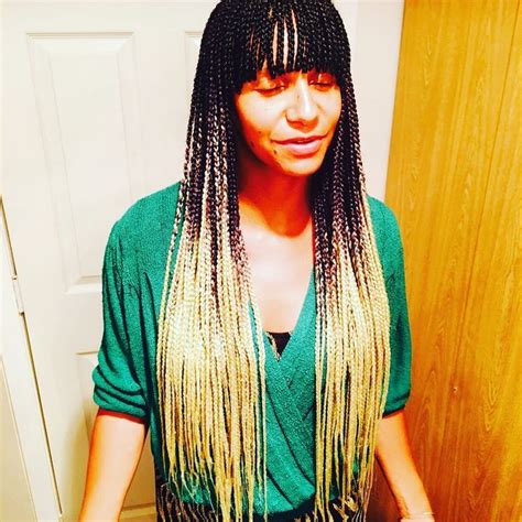 Braids With Bangs Braidswithbangs Hair Twist Styles Short Sassy Hair African Braids