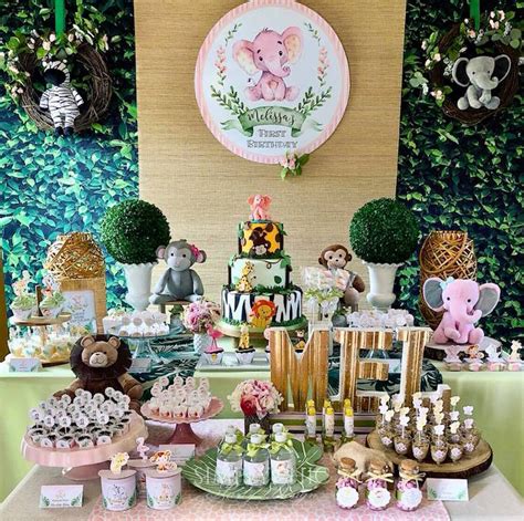 Karas Party Ideas Girly Jungle Birthday Party Karas Party Ideas