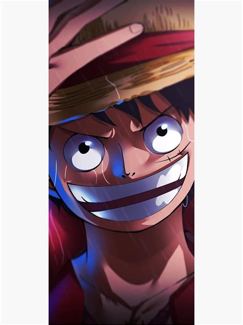 Luffy One Piece Sticker For Sale By Himanshu2801 Redbubble