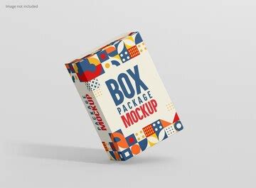 Premium PSD | Cereal box mockup