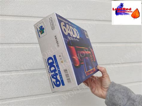N64dd Nintendo 64dd Mini Replica Box Etsy
