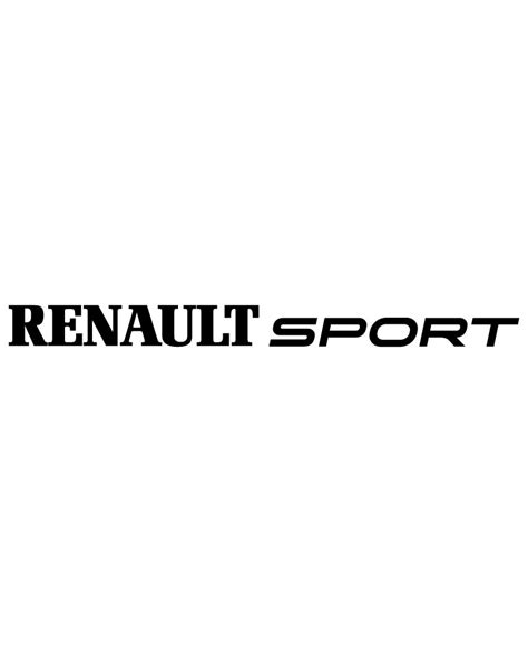 Sticker Autocollant Auto Renault Sport Mod Le Sticker Autocollants