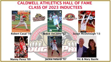 Caldwell University To Induct Five Student Athletes Into Athletics Hall