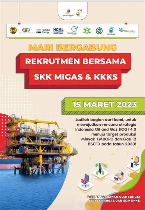 Launching Rekrutmen Bersama SKK Migas Dan KKKS 2023 Departemen Teknik