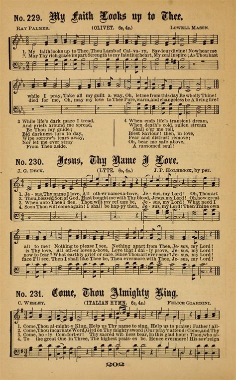 Gospel Hymns No 5 230 Jesus Thy Name I Love