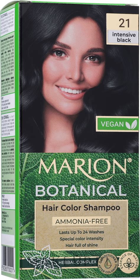 Marion Botanical Vege Szampon Koloryzuj Cy Bez Amoniaku Makeup Pl