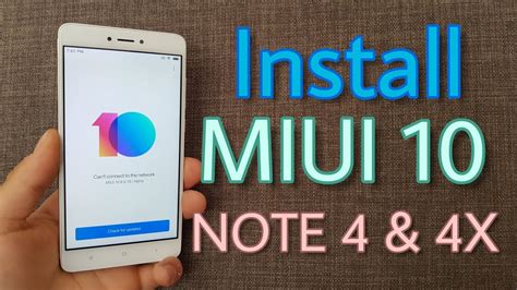 Install Official Miui On Xiaomi Redmi Note Note X With Play