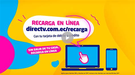 DIRECTV Prepago Recarga Cuando Quieras DIRECTV Ecuador