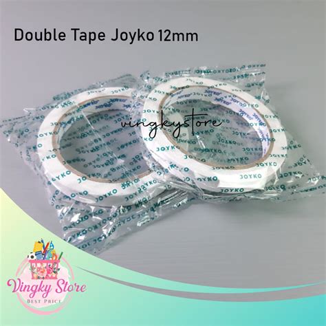 Jual Double Tape Joyko 12mm Shopee Indonesia