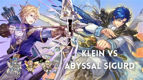 FEH Legendary Hero Battle Klein Vs Abyssal Sigurd YouTube