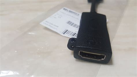 Liberty Av Solutions Ar Dpm Hdf Displayport Male To Hdmi Female Adapter