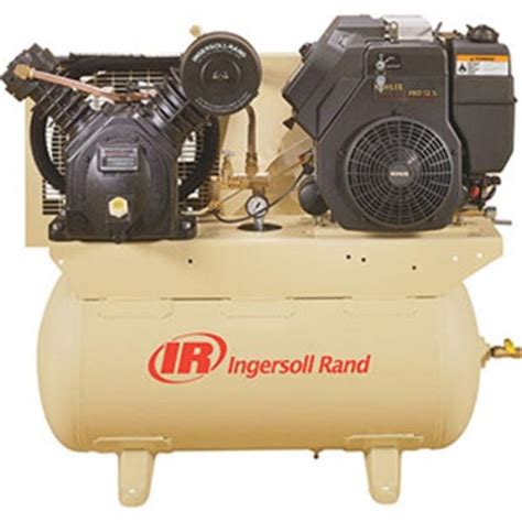 INGERSOLL RAND 14 HP Kohler Gasoline AirCompressor Model 2475F14G ...